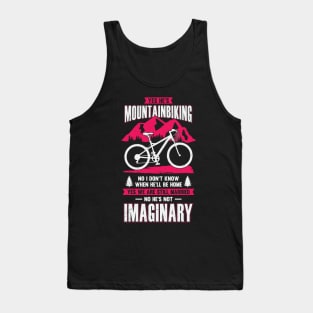 Funny Mountainbiker's Wife Gift Tank Top